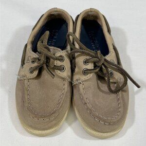 Sperry Top-Sider Boy's Tan Boat Shoes/Slip-ons Size 7M SKU 5455